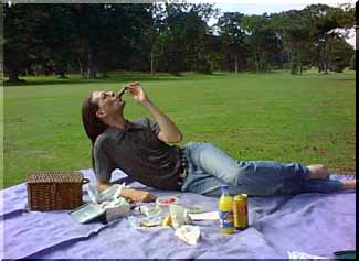 Picnic on the Golfing Green