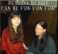 Petting Debbie