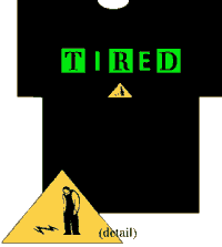 Tired t-shirt 2